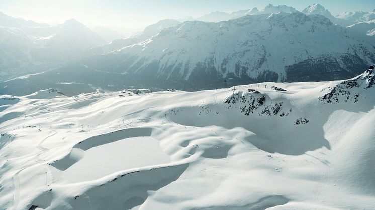 Naturspeichersee Lej Alv bei St. Moritz, Graubünden (c) Schweiz Tourismus, Philippe Wootli