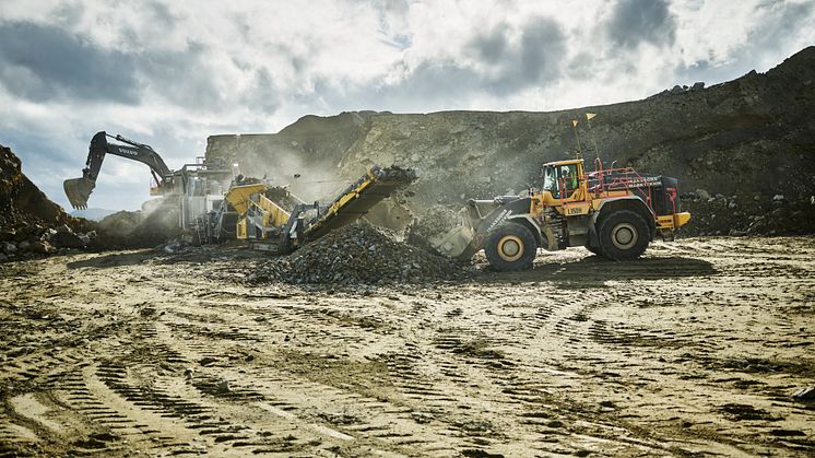 Volvo Construction Equipment hos Br Isakssons Markteknik AB