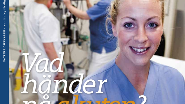 Egen tidning till patienterna på akuten