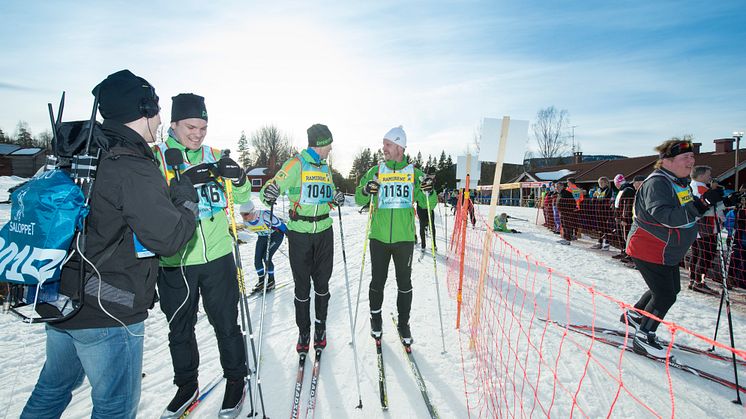 Direktsänd intervju från Tällberg