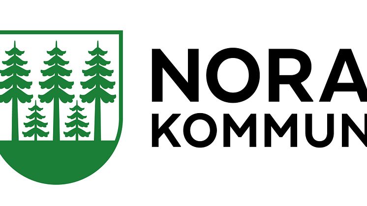 Ny logotype för Nora kommun, som är utgångspunkten för utveckling av ny grafisk profil för kommunen.