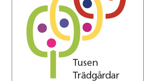 Affischen för Tusen Trädgårdar 2014