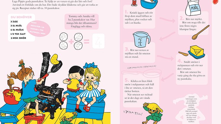 Uppslag Pippi nr 1 2025
