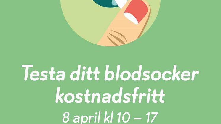 Testa ditt blodsocker gratis på nio apotek