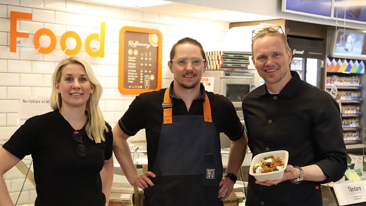 Kocklagad mat från K-Märkt på 7-Eleven
