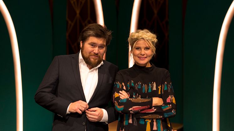 Rasmus Bjerg og Sofie Linde. Fotograf: Theis Mortensen