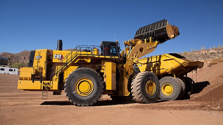 Cat 995 hjullastare från Caterpillar