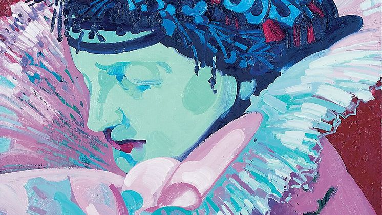 Annette Schröter: Frau in Tracht © VG Bild Kunst Bonn