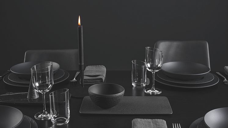 Monochrome :  Villeroy & Boch invite la tendance des podiums à la maison 