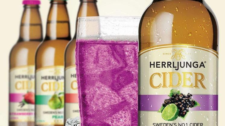 Herrljunga Cider Perfect Serve Blackcurrant & Lime