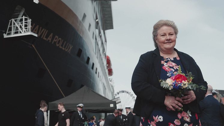 Intervju med gudmor Erna Solberg
