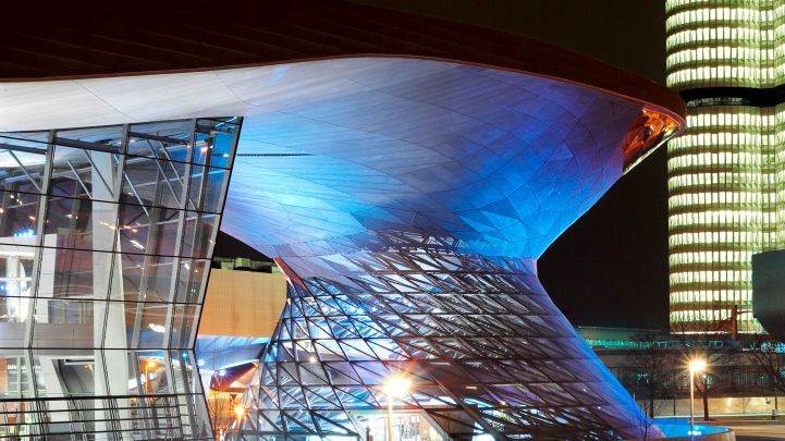 BMW Welt i München. FOTO: Jürgen Pollak/DZT e.V.