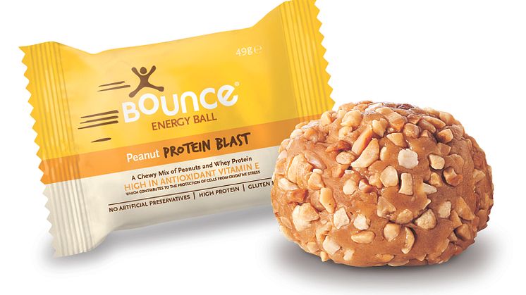 Bounce balls peanøtt protein 49 g