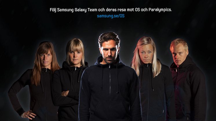 Samsung Nordic lanserar Samsung Galaxy Team Sverige