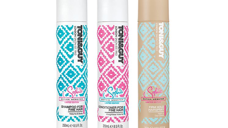 TONI&GUY x Sophia Webster group