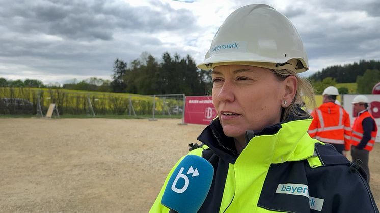 Spatenstich Gabreta Umspannwerk Kirchenthumbach