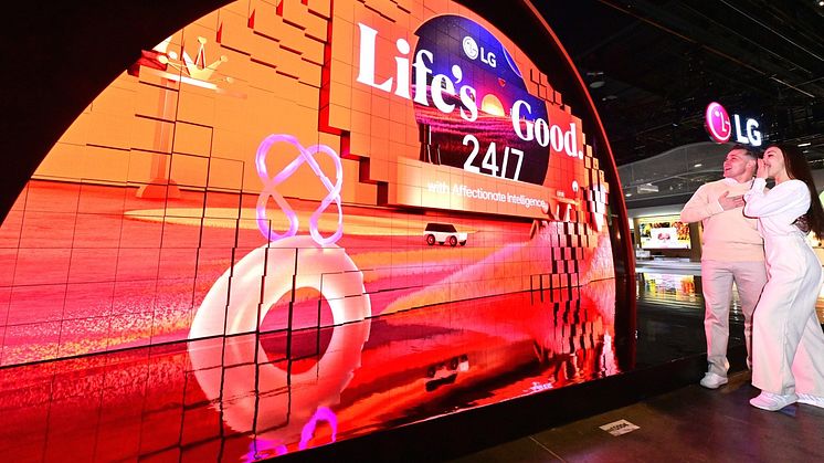 LG presenterar sina senaste innovationer drivna av "Affectionate Intelligence" på CES 2025