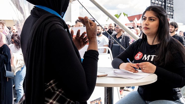MTR hoppas rekrytera många på Jobbfestivalen