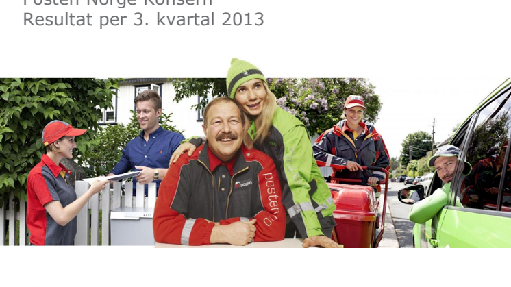 Presentasjon av resultat Q3 2013