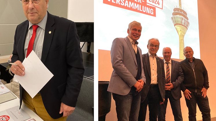 v.li: Helmut Trentmann, Dr. Ewald Brandt, Gerd Weinreich, Dr. Thorsten Prange, Thomas Maile