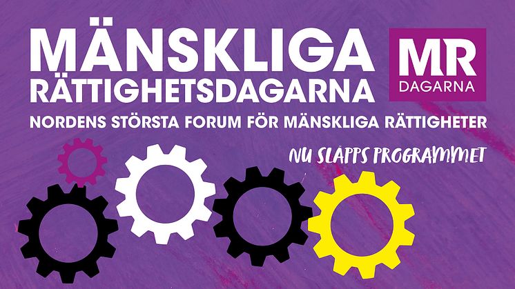 Nu släpps delar av programmet till Mänskliga Rättighetsdagarna i Helsingborg!