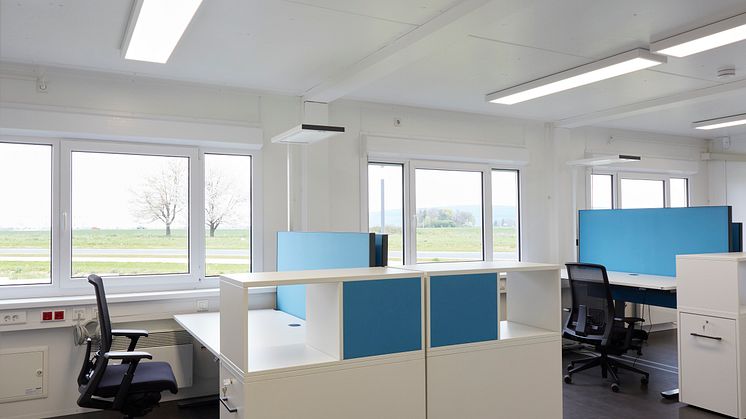 Temporäres Bürogebäude_Brainergy Park Jülich_Büroraum