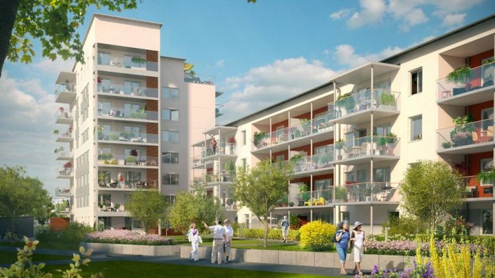 ​Första spadtaget för seniorbostäder i Viksjö centrum