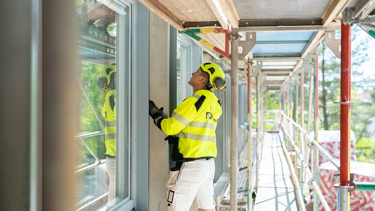 Fasadgruppen får uppdrag av VärmdöBostäder att renovera fyra flerfamiljshus