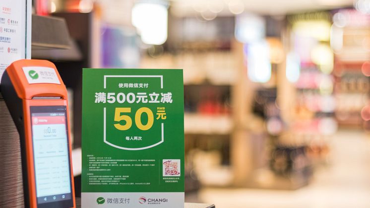 New mobile payment gateway WeChat Pay  launched at Changi Airport