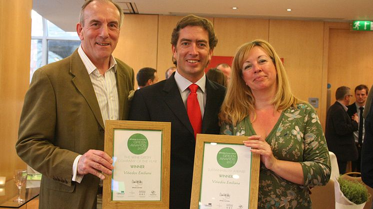 Emiliana -  “The green company of the Year 2012!”