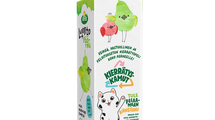 Arla Luonto+-päärynäjogurtti