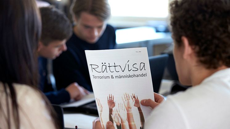 Rättvisevecka på Gymnasium Skövde. Foto: Thomas Harrysson, begränsade rättigheter. 