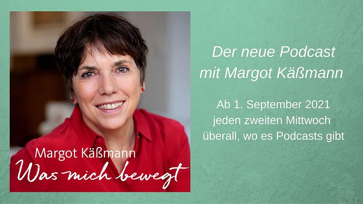 Neuer Podcast mit Margot Käßmann