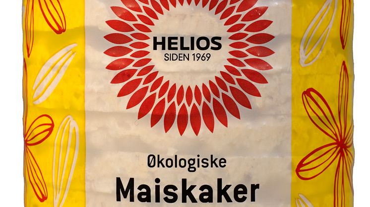 Helios maiskaker med salt økologisk 110 g
