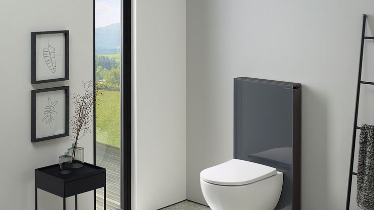 Geberit Monolith laava, Acanto, seinä-wc