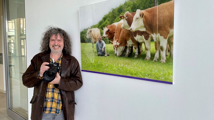 Stefan Betzler hat die Motive der Ausstellung im Gesundheitszentrum fotografiert.