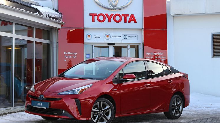 Nye Toyota Corolla Hybrid og Toyota Prius er klare for Steinkjer