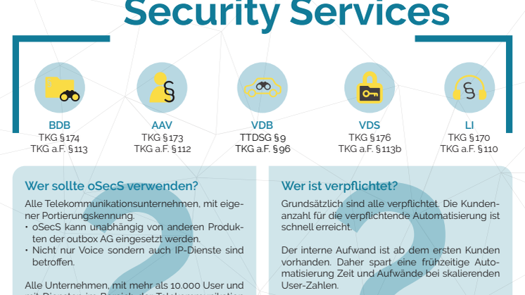 outbox AG - Produktflyer - outbox Security Services