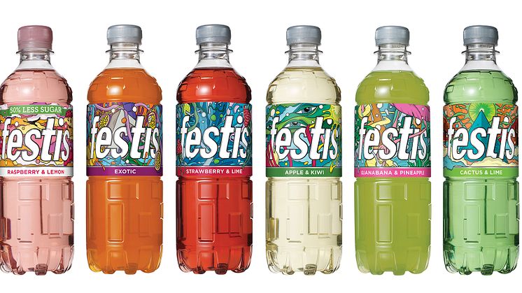 Festis möter våren med ny kostym och nya smaker