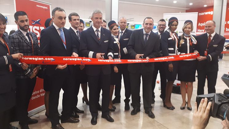 ​Norwegian ha inaugurado hoy sus vuelos transoceánicos desde Madrid con un lleno total
