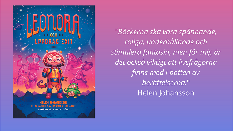 Leonora och Uppdrag Exit av Helen Johansson