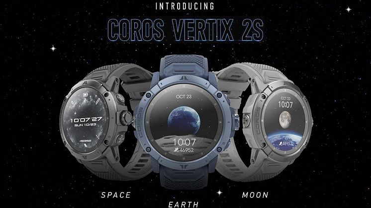 COROS Reveals New VERTIX Watches in Adventure-Inspired Colors