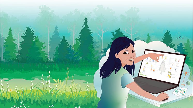 Chanaka Mannapperuma har tagit fram användarvänliga bioinformatikverktyg för växtbiologer. Bild: Chanaka Mannapperuma