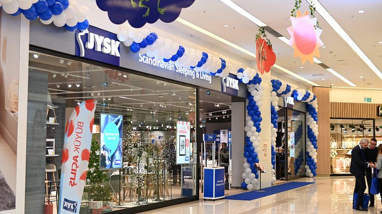 JYSK İstanbul’da üçüncü mağazasını Tepe Nautilus AVM’de açtı