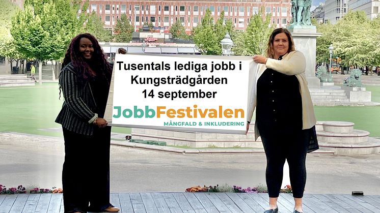 Jobbfestivalen som syftar till att bredda mångfalden och inkludering på arbetsmarknaden. Över 70 utställare deltar, där huvuddelen letar nya kollegor. Konferenciärer på Stora Scenen är Madeleine Opira och Mikaela Olsson.