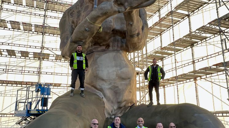 The Mother is in Oslo, being assembled into one piece.