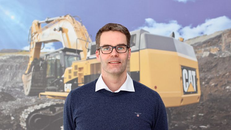 Magnus Zorn, ny General Manager för Zeppelin Mining som ansvarar för försäljning, utveckling och service av Caterpillars produkter till den svenska gruvindustrin, samt för entreprenadkunder i Norrbotten.