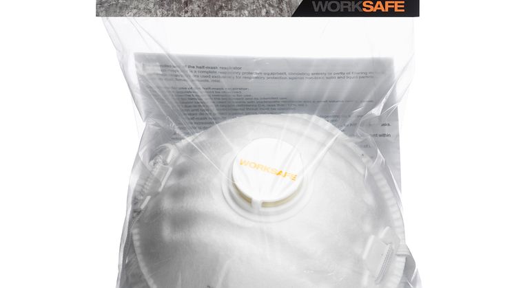 Worksafe filtrerande halvmask 21V FFP2 NR D