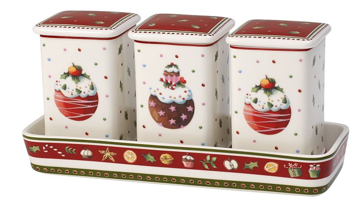 Winter Bakery från Villeroy & Boch - porslinsserien för julkakorna