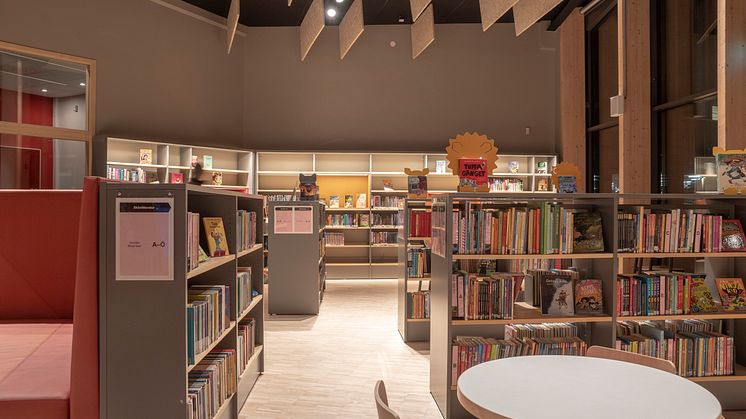 Biblioteket, Kulturhuset Bergsjön 2 - foto Kristian Schling, Sweco